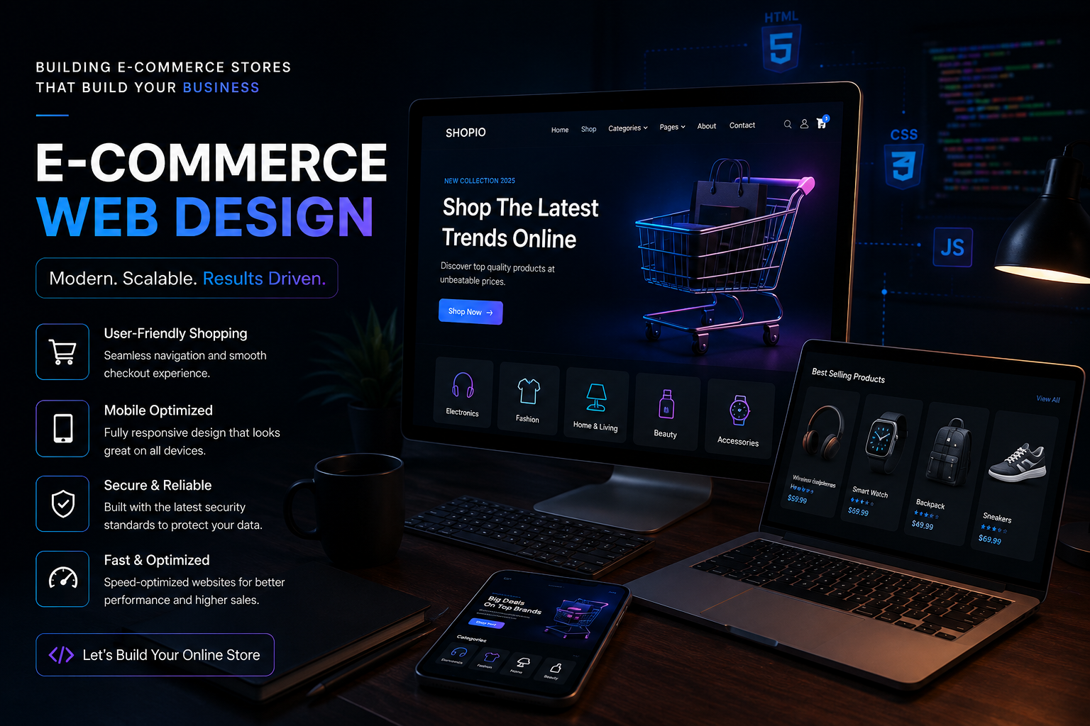 e commers project