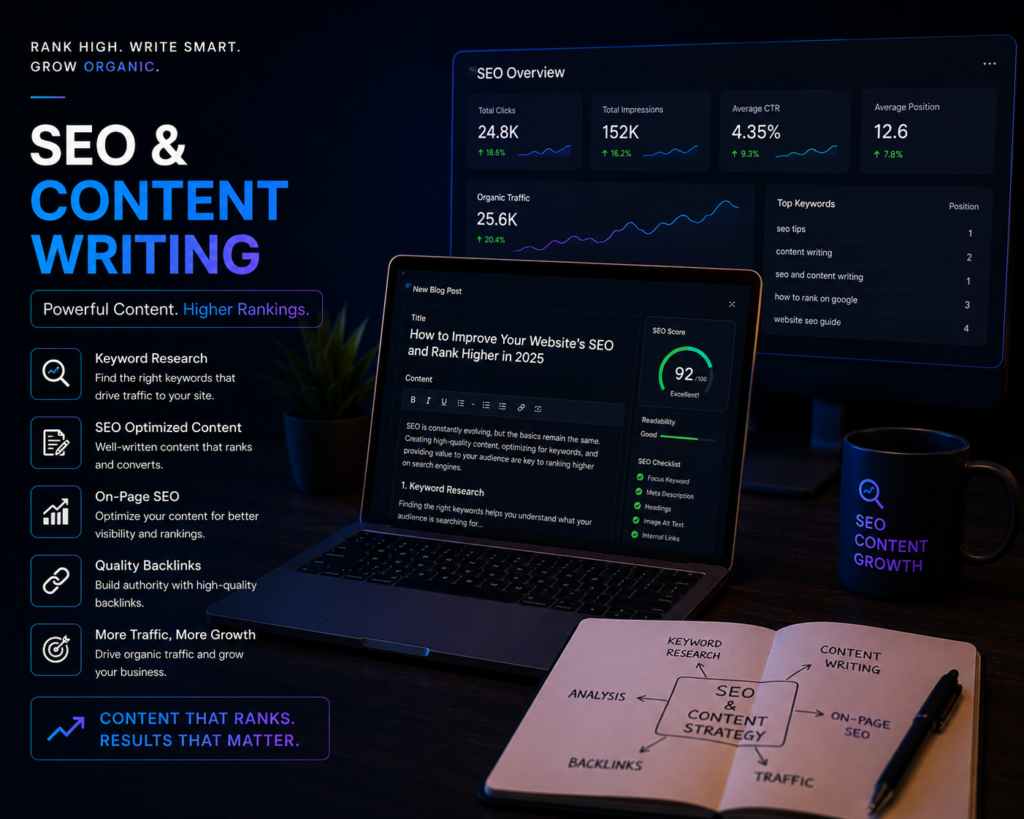 seo and content writing project