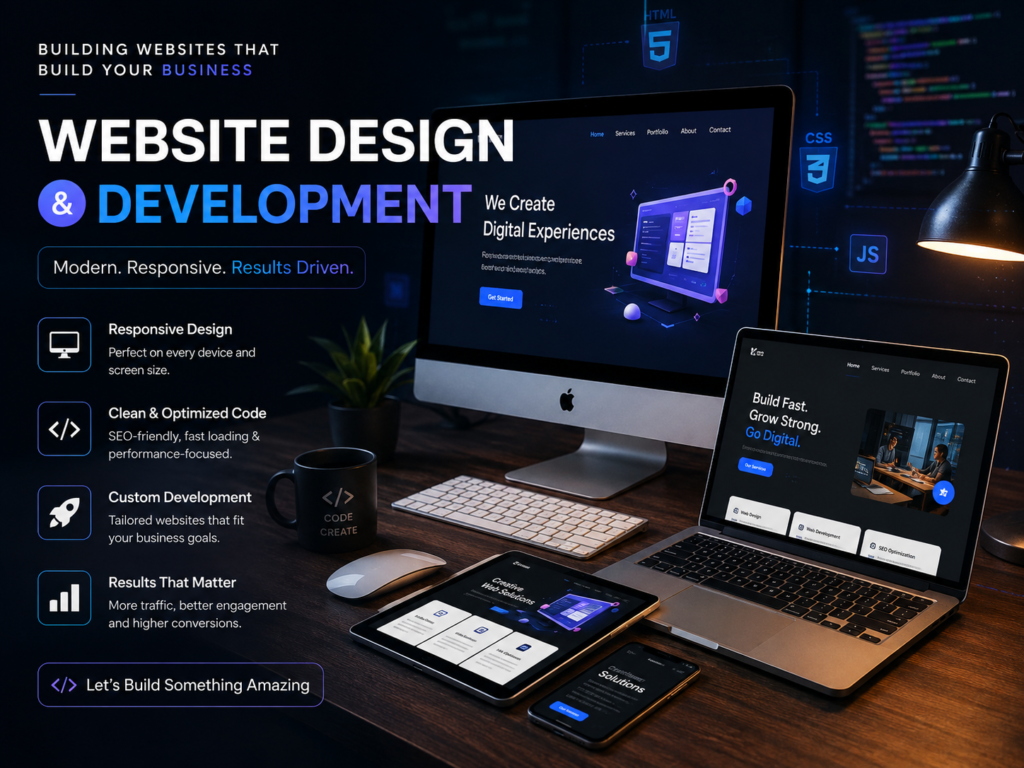 website desing and development